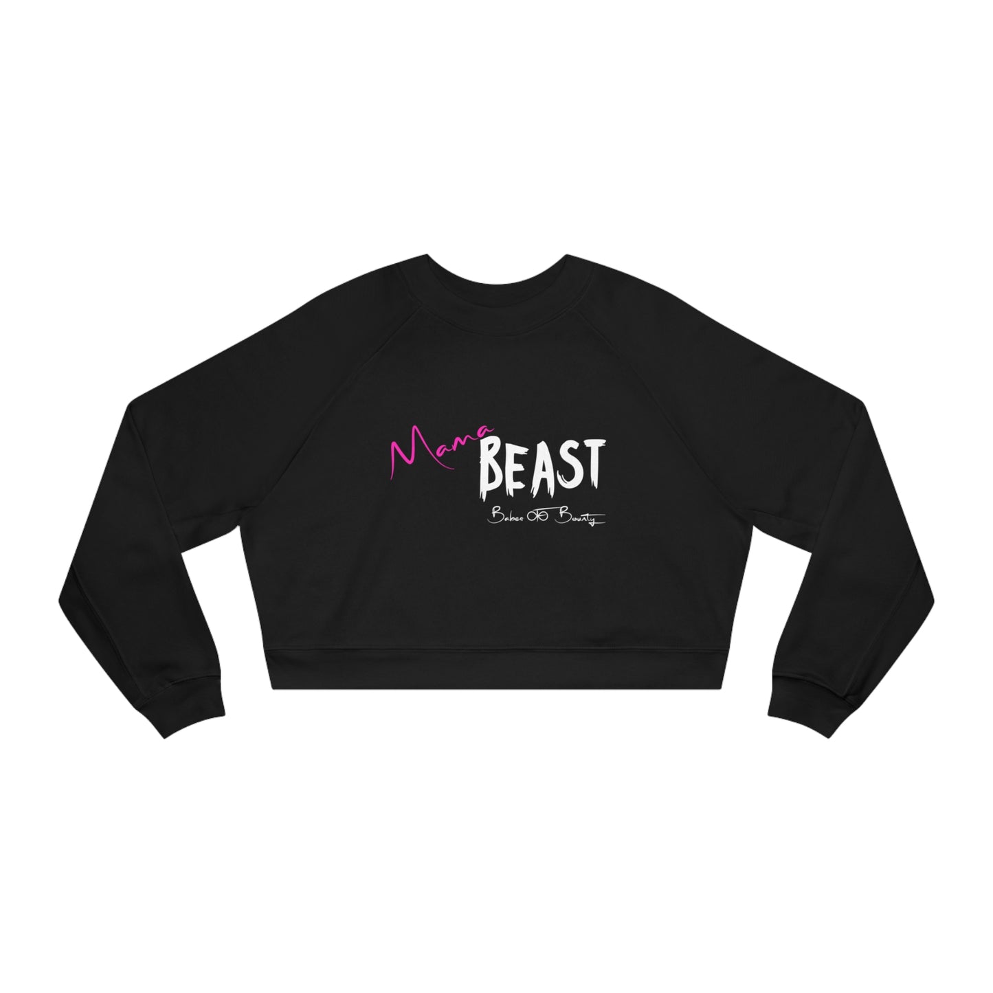 Mama Beast Cropped Pullover Sweater