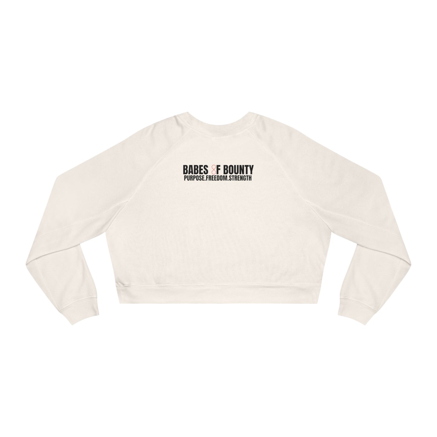 Mama Beast Cropped Pullover Sweater